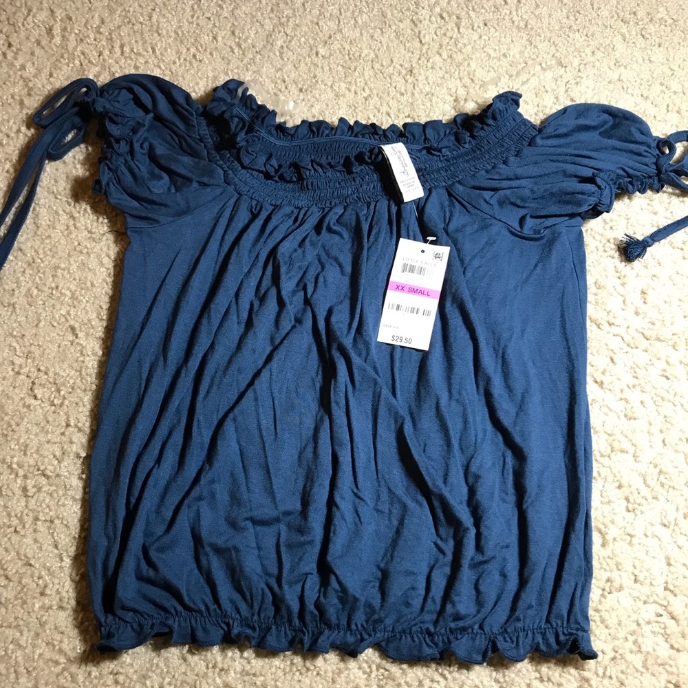 NWT American Rag XXS Blue Top